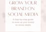 design professional canva social media posts for your brand